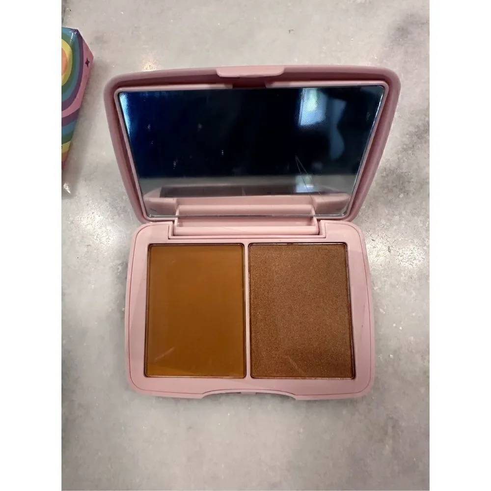 NWT Half-Caked Double Dipper Matte & Shimmer Color Duo Make Up Siesta Key